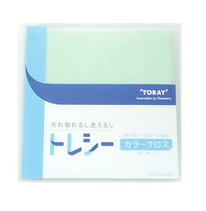 ◆新品◆メガネ拭き◆東レ　トレシー 　◆セージ　30×30cm