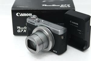 並品｜キヤノン PowerShot G7 X Mark III シルバー CA01-M2040-2P3