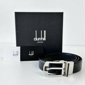 dunhill ダンヒル メンズ ベルト 黒 箱付き 小物 ブラック