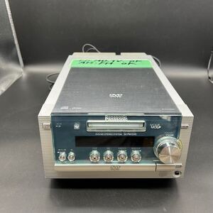 Panasonic パナソニック DVD/MD STEREO SYSTEM 品番:SA-PM1 通電確認済み 現状品　1lou TJ