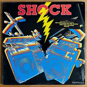 SHOCK S/T US ORIG LP IN SHRINK MODERN SOUL BOOGIE 1981 FANTASY F-9613