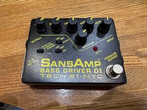 TECH21 SansAmp Bass Driver DI サンズアンプ1円スタート