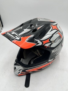 D0251 HJC HELMETS AC-X2 バイク用 オフロードヘルメット Lサイズ 59～60cm バイク フルフェイス 乗り物