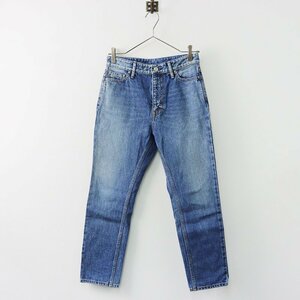 2022AW ドゥーズィエムクラス Deuxieme Classe slim cropped デニム パンツ 34/ブルー ボトムス スリム クロップド【2400013795142】