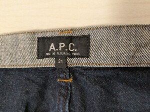 【極美品】A.P.C.デニムジーンズ　31インチ　日本製　レア　希少　