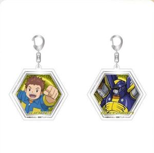 デジモンフロンティア LB限定 アクリルキーホルダー 柴山純平★ブリッツモン デジフェス カラ鉄 digimon frontier adventure デジモン展