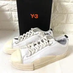 Y-3 ワイスリー　ホワイトレザー　スニーカー　YUBEN LOW