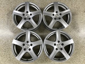 ◎傷少美品 16in 6.5J+50 φ57.1 PCD112/5H 4本 検) VW ゴルフ7 ゴルフ6 ゴルフ5 ゴルフ4 アウディ A3 A4 S4 8P 8V 専用サイズ ハブ径57.1