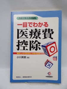 ☆A1911　一目でわかる医療費控除―事例による可否判定と申告の仕方 平成17年3月申告用