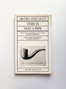 フーコー これはパイプではない Michel Foucault: This is not a Pipe