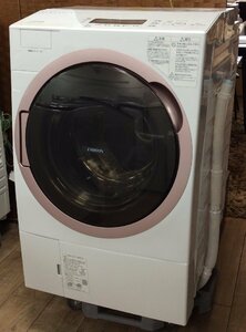 【中古】東芝　TOSHIBA　ZABOON　ドラム式洗濯乾燥機　TW-127XH1L　2021年製　洗濯12㎏/乾燥7㎏　除菌 抗菌 消臭 インバーター搭載