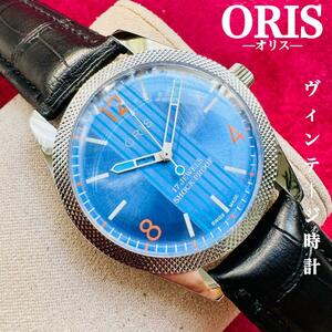 ORIS/オリス★【整備済み】超美品・稼働品/ヴィンテージ/スイス/ 17J/メンズ腕時計/アンティーク/機械式手巻き/アナログ/革ベルト276