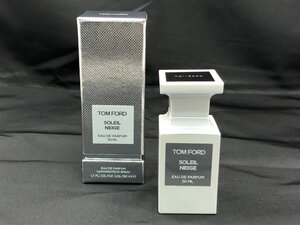 ■TOM FORD トムフォード SOLEIL NEIGE オードパルファム スプレィ 50ml 箱付き 香水 中古【UC010055】