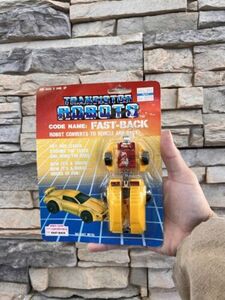 Transistor Robots fast back Vintage Transformers Toy g1 Original Packaging 海外 即決