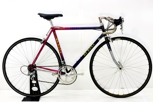 ★★デローザ DE ROSA カサノヴァ CASANOVA 年式不明 クロモリ ロードバイク C-T535mm 2×8速 パープル×ネイビー