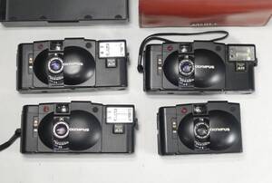 ◆OLYMPUS【XA2】コンパクトカメラ +【A11】フラッシュ 計4点まとめて 現状・ジャンク品 オリンパス