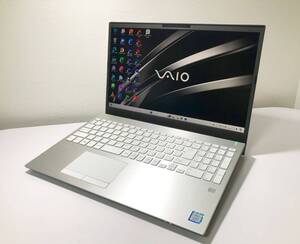 最新 office2024搭載 Adobe 快適スペック！美品！VAIO S15 VJS154C11N i7-9750Hメモリ32GB/新品SSD2TB/15.6型4K /WIN11カメラ 