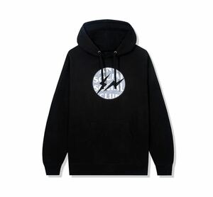 【送料無料】Lサイズ Fragment × Anti Social Social Club Called Interference Black Hoodie パーカー フーディー フラグメント assc