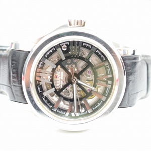 ブローバ(BULOVA) アキュスイス カークウッド スケルトン 63A122 メンズオートマ 【中古】 JA-18703