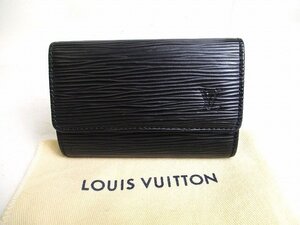 【未使用保管品】 ルイヴィトン LOUIS VUITTON エピ ミュルティクレ6 6連 キーケース キーリング メンズ レディース