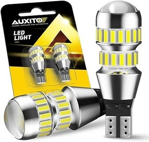 ▲ AUXITO T16 LED バックランプ 爆光 4倍明るさUP バックランプT16バックライトT16 / T15 4014 LE