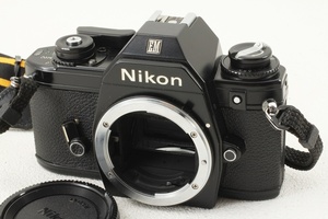 美品◆NIKON ニコン EM ボディ◆ワインダー付,一眼レフフィルムカメラ/A5658