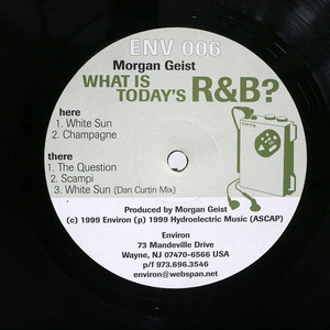 MORGAN GEIST/WHAT IS TODAY’S R&B?/ENVIRON ENV006 12