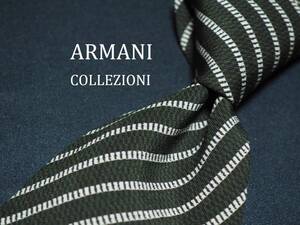 【美品】ARMANI COLLEZIONI アルマーニ コレッツォーニ ブランド ネクタイ ★3本以上 送料無料★ 良品 古着 卸 USED オールド １１