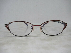 ◆S456.Vivid Moon Avant ビビッドムーン アヴァン VMA-12102 C-200 日本製 眼鏡 メガネ 度入り/中古