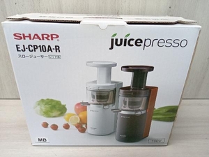 未使用品 SHARP EJ-CP10A スロージューサー Juice Presso