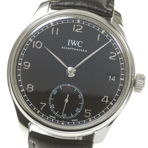 IWC IWC SCHAFFHAUSEN IW510202 ポルトギーゼ スモールセコンド デイト 手巻き メンズ 保証書付き_845659