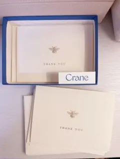 CRANE & CO. THANK YOU カード３セット