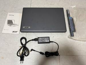 d2275◆acer Aspire 5349-F82c/F ZRL ノートパソコンpc/15.6インチ/Celeron B815/2GB/ 320GB/Win7◆新品バッテリー付き