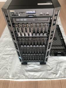 Dell PowerEdge T620 サーバー Xeon E5-2697 12Core 2.70GHz ×2枚 SAS 500GB×4個 メモリ128GB