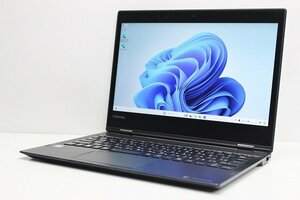 1円スタート ノートパソコン Windows11 2in1PC Dynabook VC72 第7世代 Core i5 メモリ8GB SSD128GB カメラ タッチパネル タブレットPC