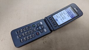 H5207 docomo SIMフリー らくらくホン F-01M FUJITSU 4Gガラホ 簡易動作確認＆簡易清掃＆初期化OK 判定○ WebにてSIMロック解除手続受付済