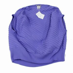 ISSEY MIYAKE イッセイミヤケ 23SS BOX KNIT TOP ボックスニット 2 パープル