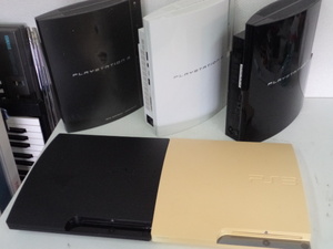SONY　PS3　ジャンク　5台まとめ　CECH-2500B/CECH-3000B/CECHH00/CECHA00/CECHH00　メタルギアソリッド4