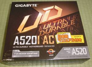 GIGABYTE A520I AC　Mini-ITX（動作確認済）難あり