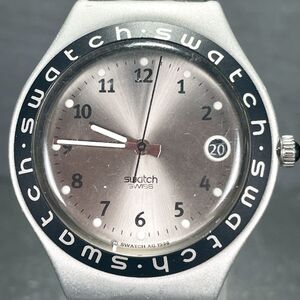 SWATCH スウォッチ IRONY アイロニー Banquise YGS4004 腕時計 アナログ クオーツ 3針 カレンダー 新品電池交換済み 動作確認済み