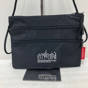 □【4200】マンハッタンポーテージ トリプルジッパーポーチ サコッシュ ショルダーバッグ /Manhattan Portage TRIPLE ZIPPER POUCH 