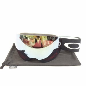 中古 23/24 OAKLEY FLIGHT DECK Lサイズ ソフトケース付き スキー スノーボード ゴーグル オークリー フライトデック