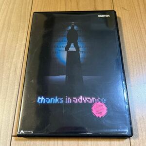 「Burton thanks in advance」DVD 難あり