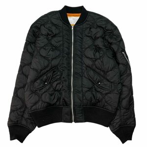 TOGAVIRILIS トーガ ビリリース　Quilting Bomber Jacket ブラック サイズ:48