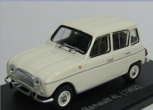 新品 未開封 ルノー 4L 1962年 アシェット 国産名車コレクション 1/43 ノレブ/イクソ 旧車 ミニカー ⑧