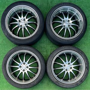 深リム PIAA ピア 17インチ タイヤホイールセット 215/45R17 17×7J オフセット 45mm PCD 100mm