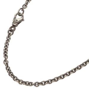 クロムハーツ Chrome Hearts NE CHAIN 18/NEチェーン18inch サイズ:18inch シルバーネックレス 中古 OM10