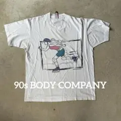 90s BODY COMPANY Tシャツ Lサイズ相当 シングルステッチ