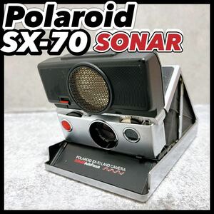 Polaroid ポラロイド SX-70 SONAR ソナー オートフォーカス AutoFocus LAND CAMERA 黒　BLACK