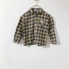 ⌘mikiHOUSE⌘ FREE チェック　シャツ　キッズ用　⭐︎